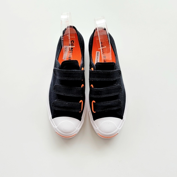 Converse JP 3V OX Black/White/Total Orange - Picture 5 of 6